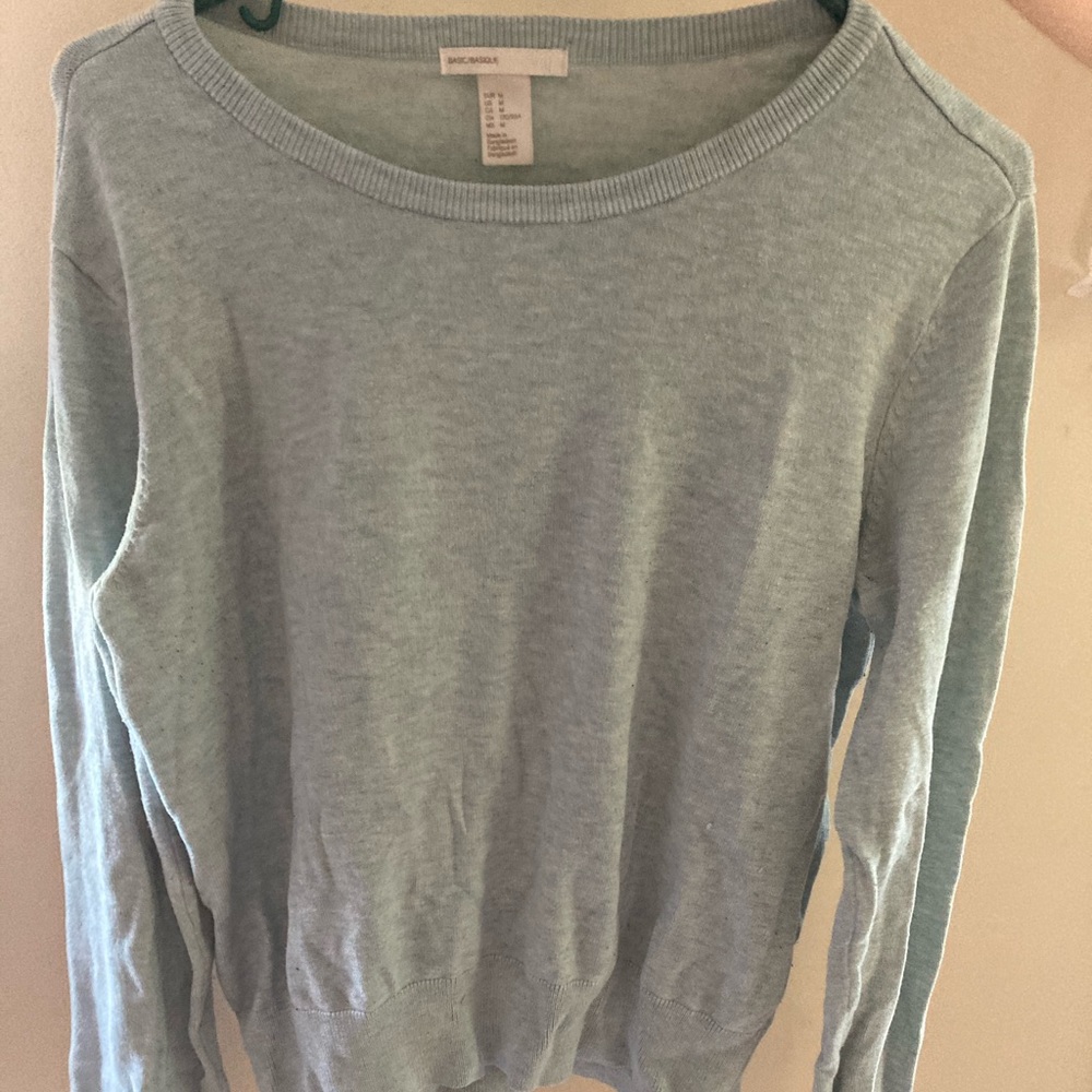 H&M Light blue sweatshirt